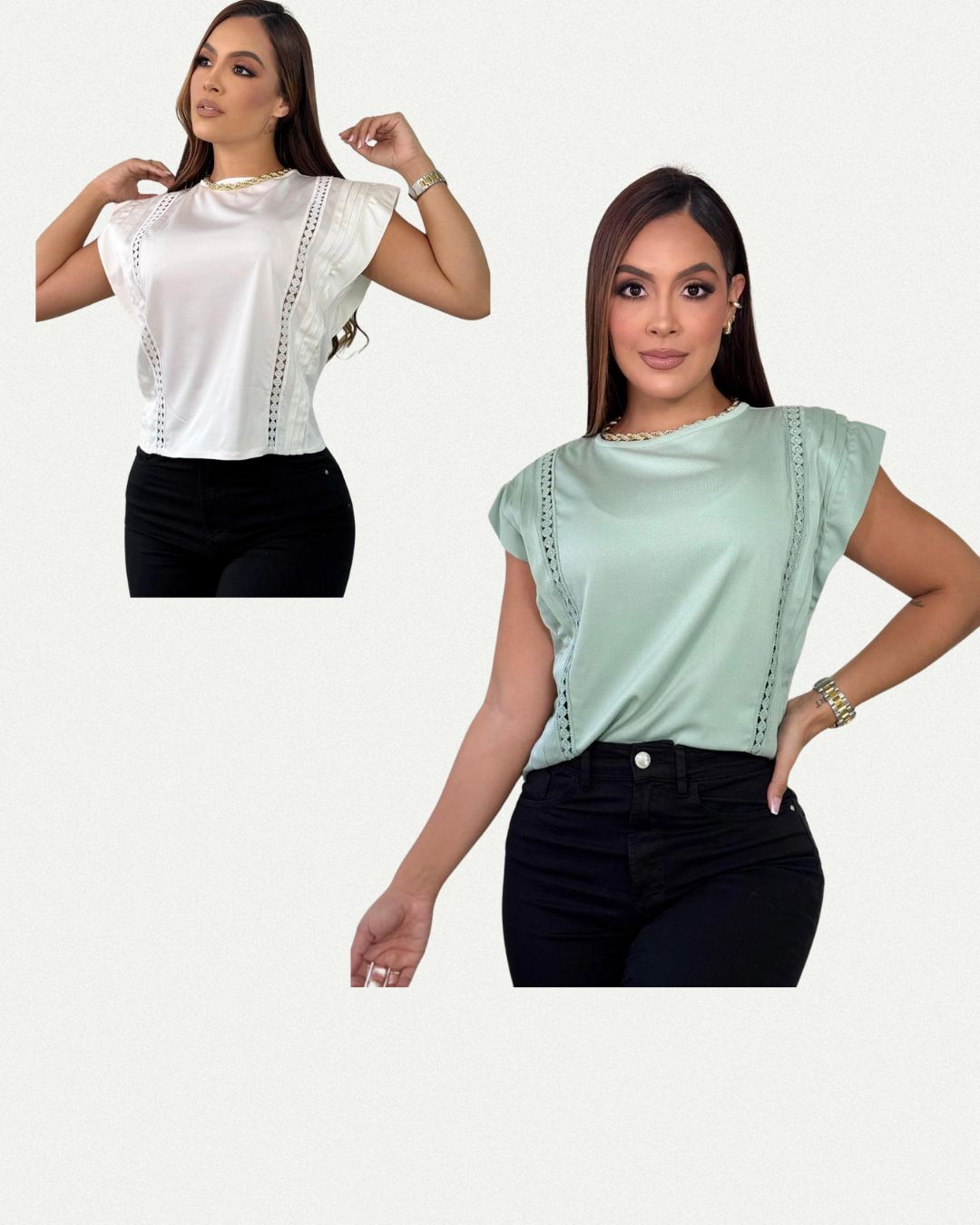 Blusa “Lace Touch”