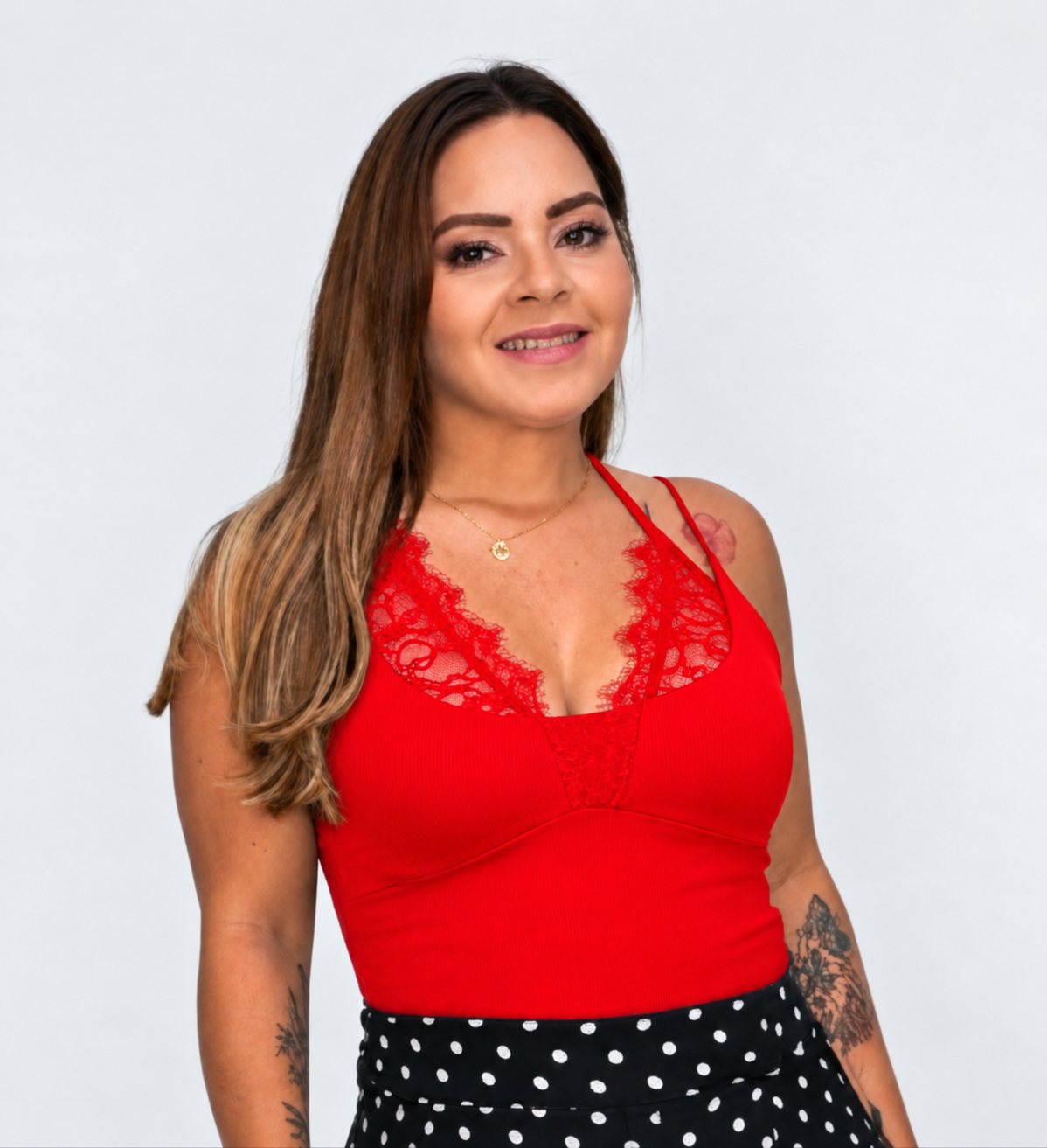 Body Italiano con lace