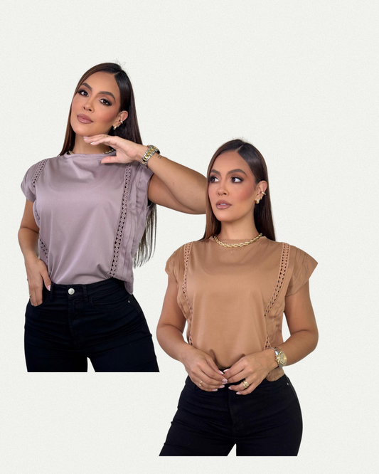 Blusa “Lace Touch”