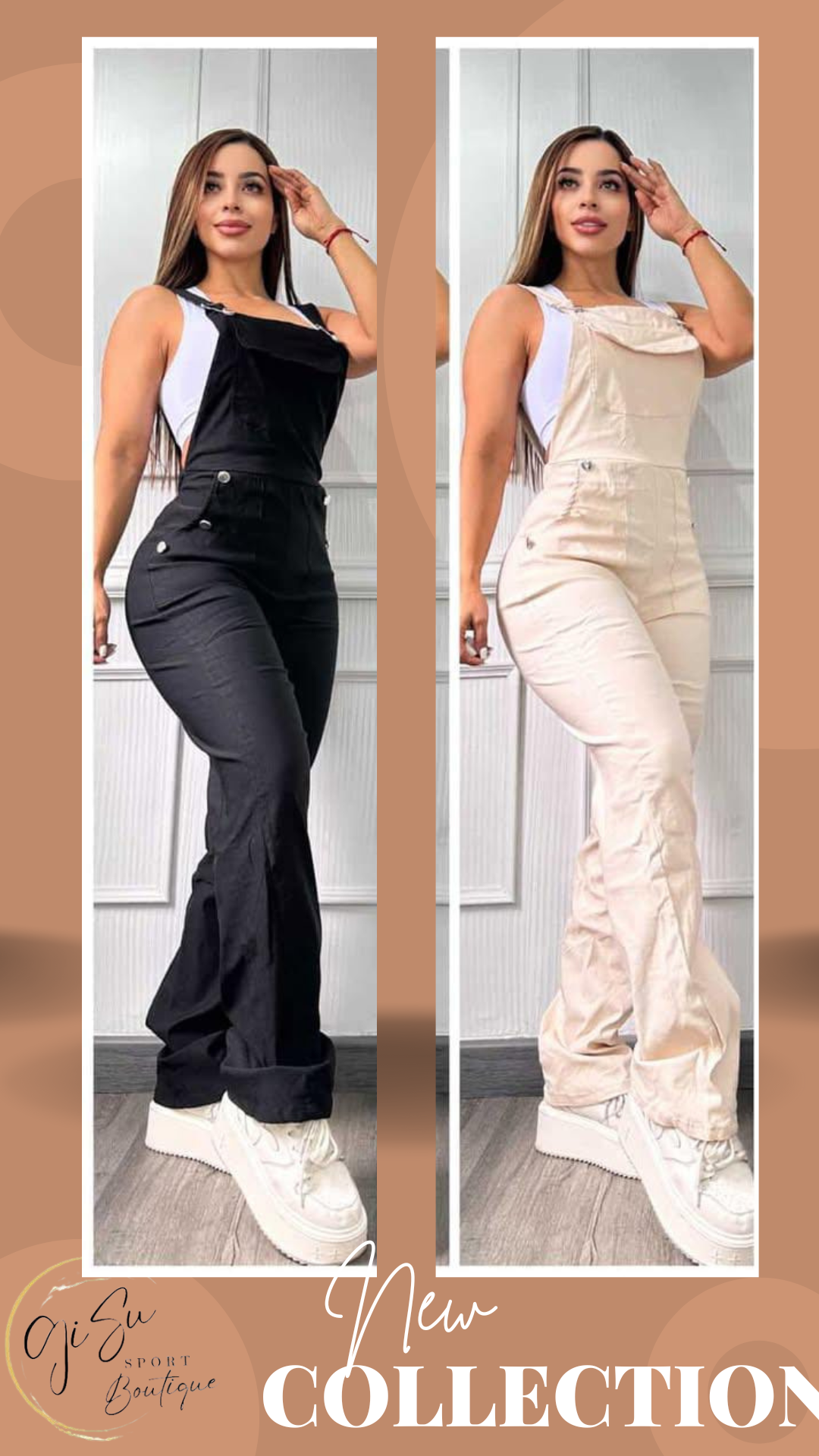 Overol Jumpsuit Wide Leg Edition