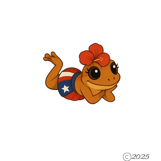 Coqui Coqueta Soñadora Sticker