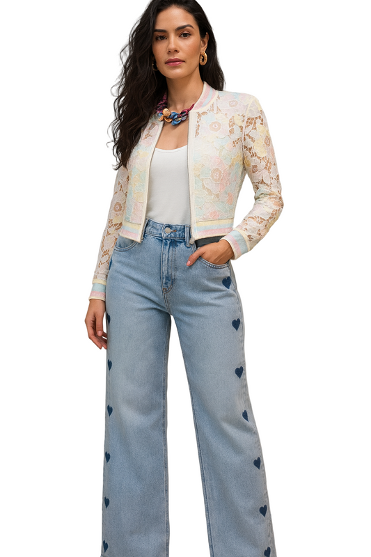 Pastel Design Jacket