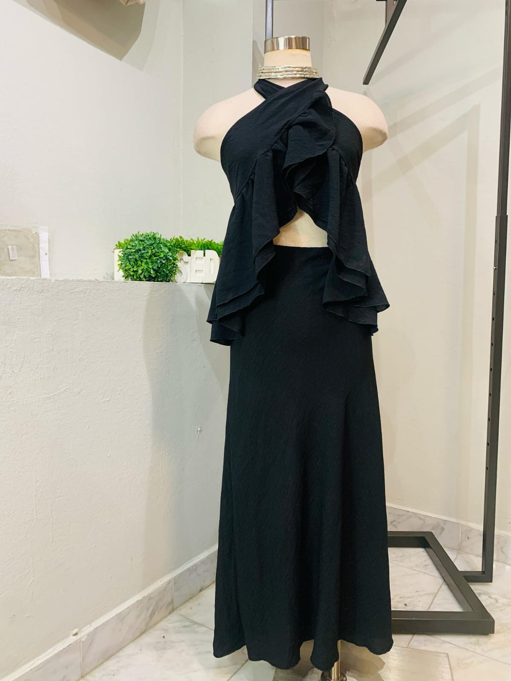 Italian  Black two piece set