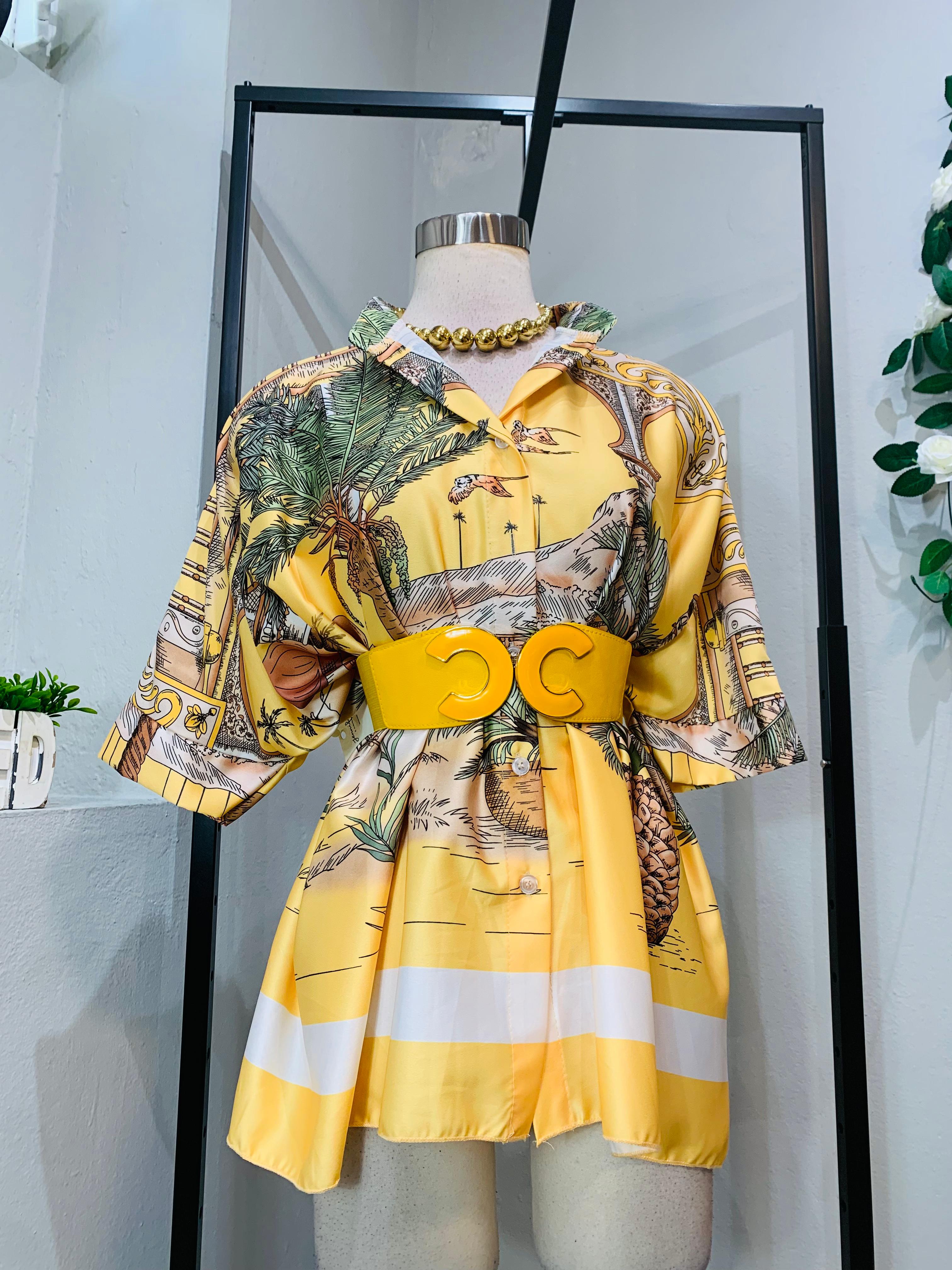 Yellow Top Amarillo Vibrante - Elegante y Versátil