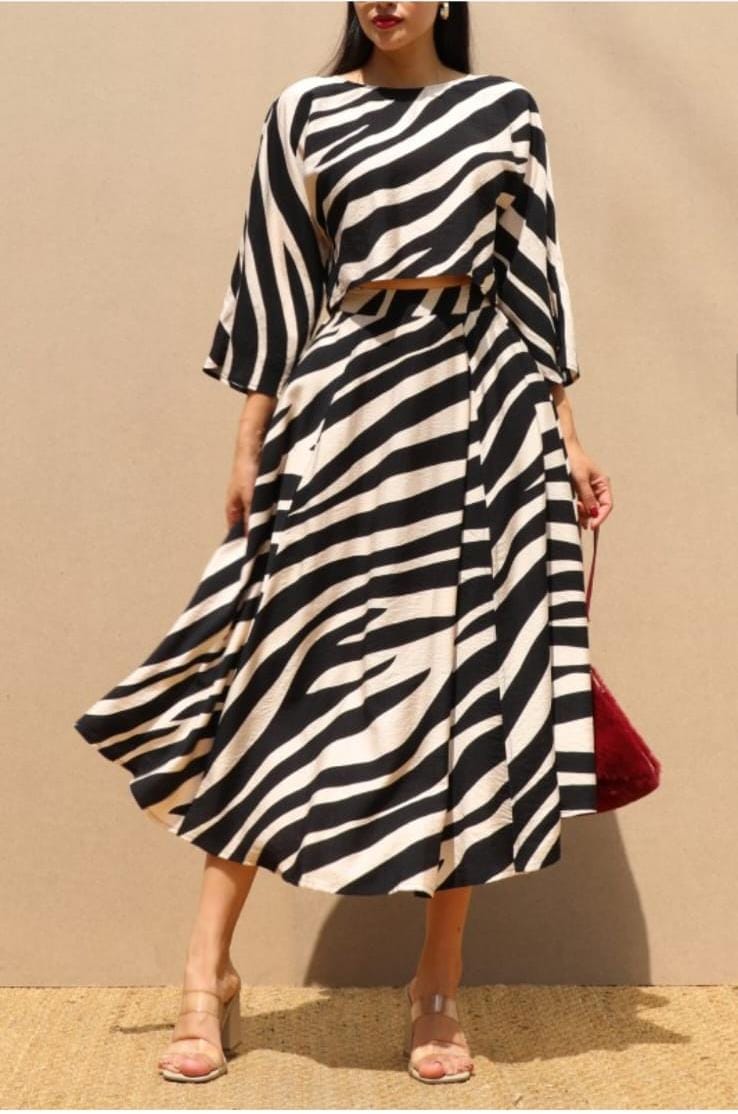Set Elegante print Zebra Pre Order oct 24