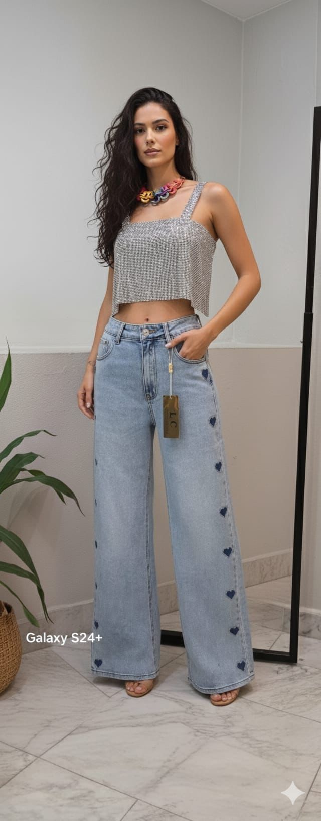 Jeans Heart LC Lizette Collections