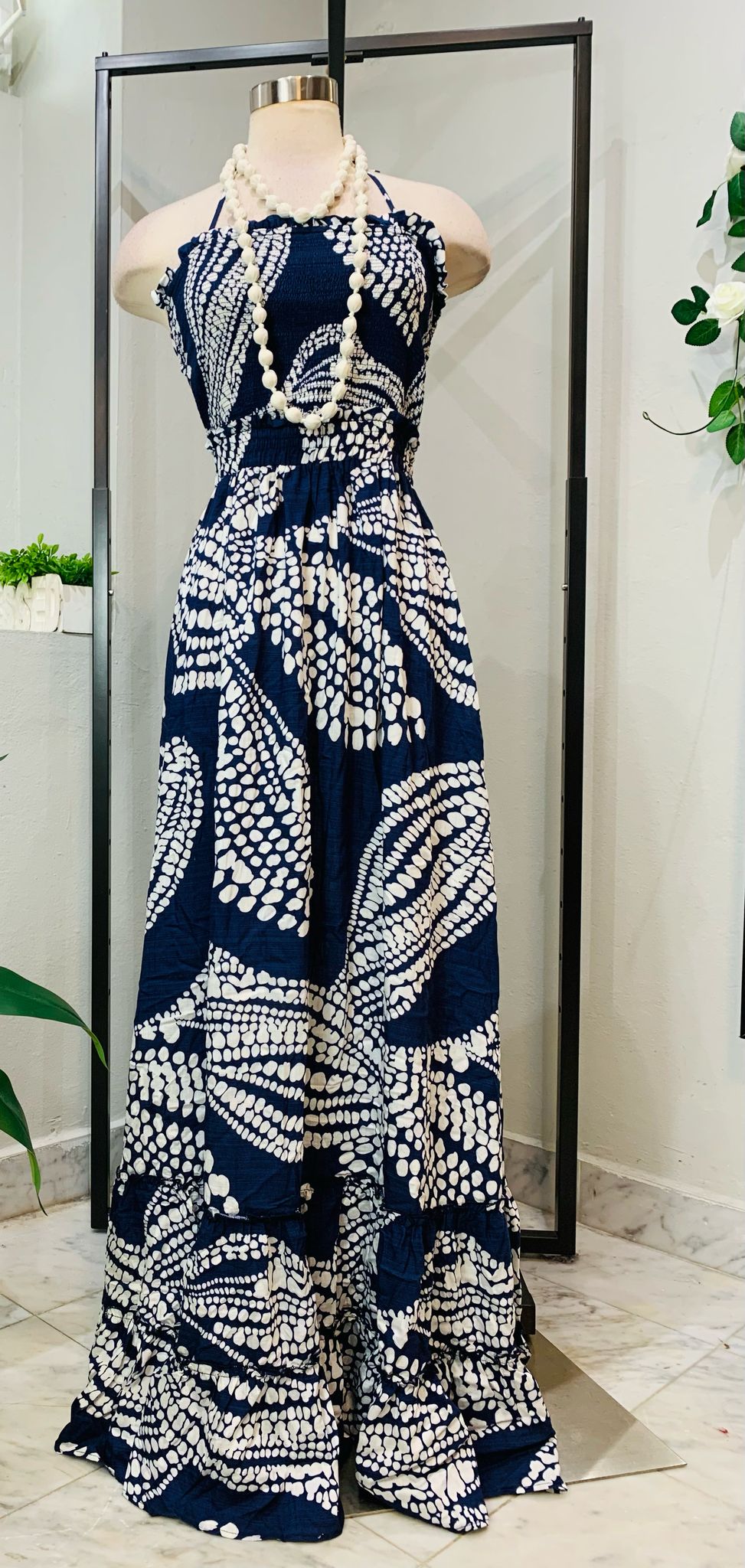 White and Blue Dress Day