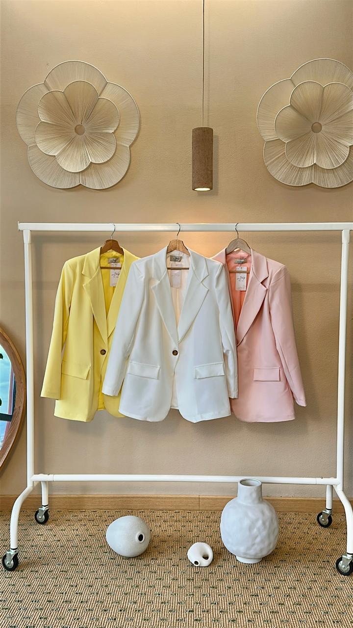 Italian Single Button Blazer – Classic Fit