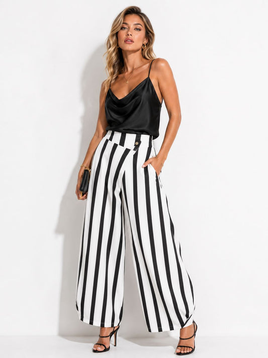 Top Italiano Satinado Negro