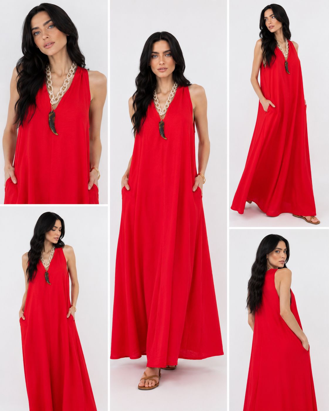 Vestido Maxi Italiano