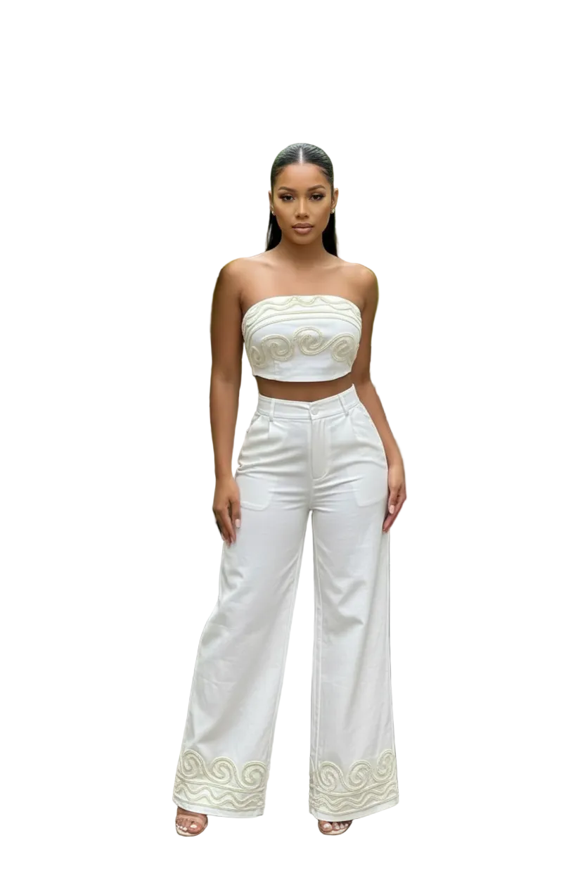 Conjunto Blanco Muy Muy - Nueva Modelo