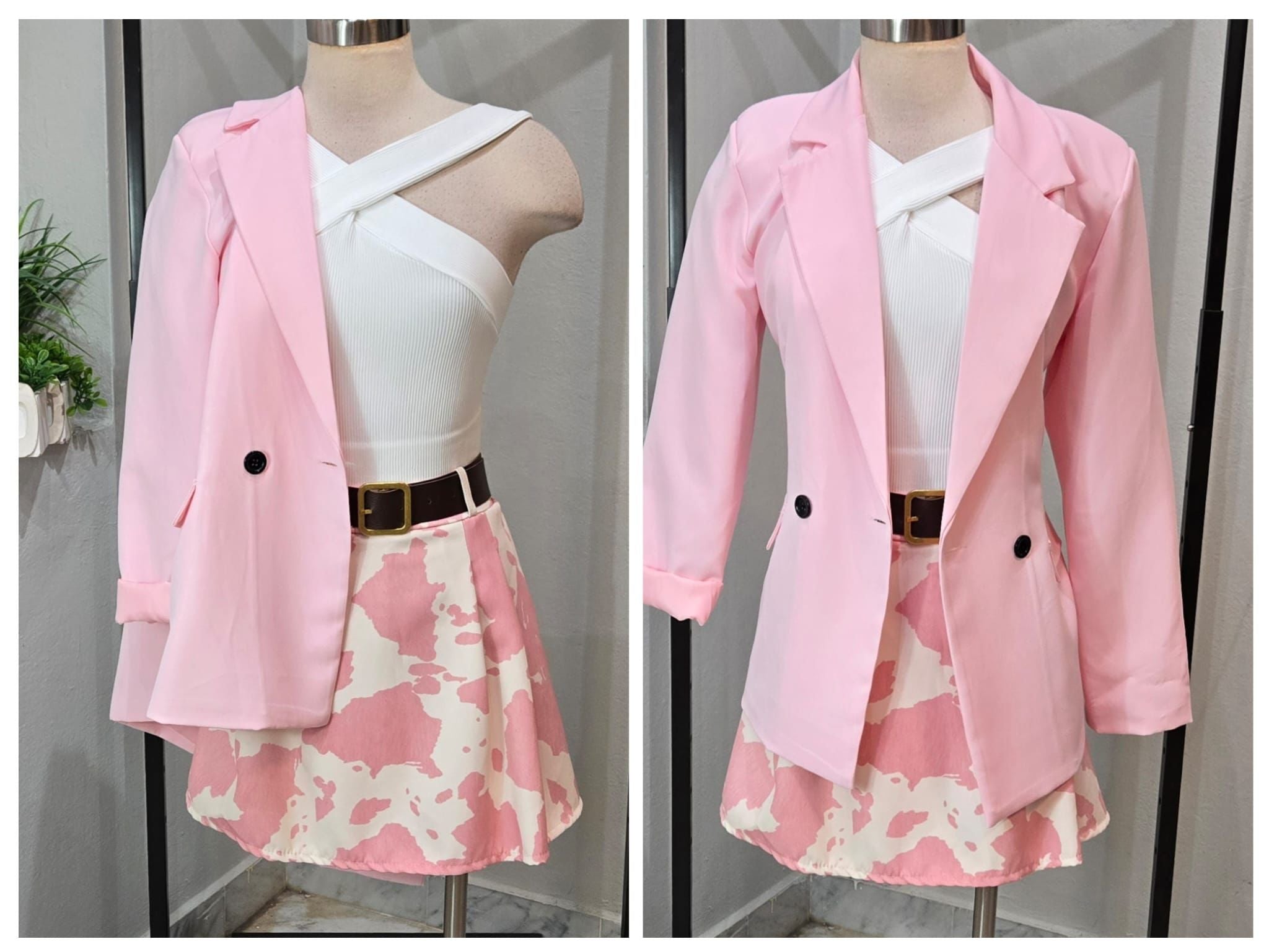 Italian Baby Pink Blazer