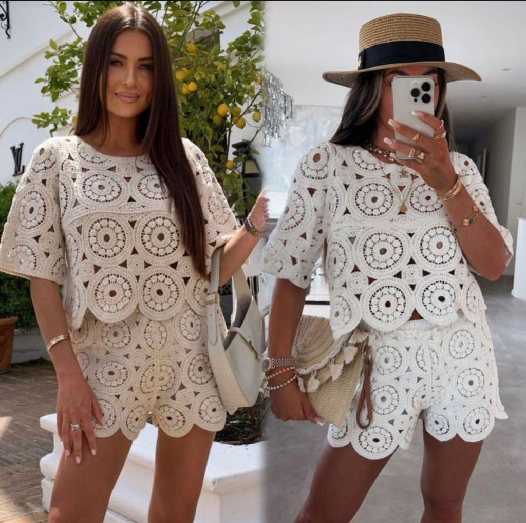 Set Short Pants Croché