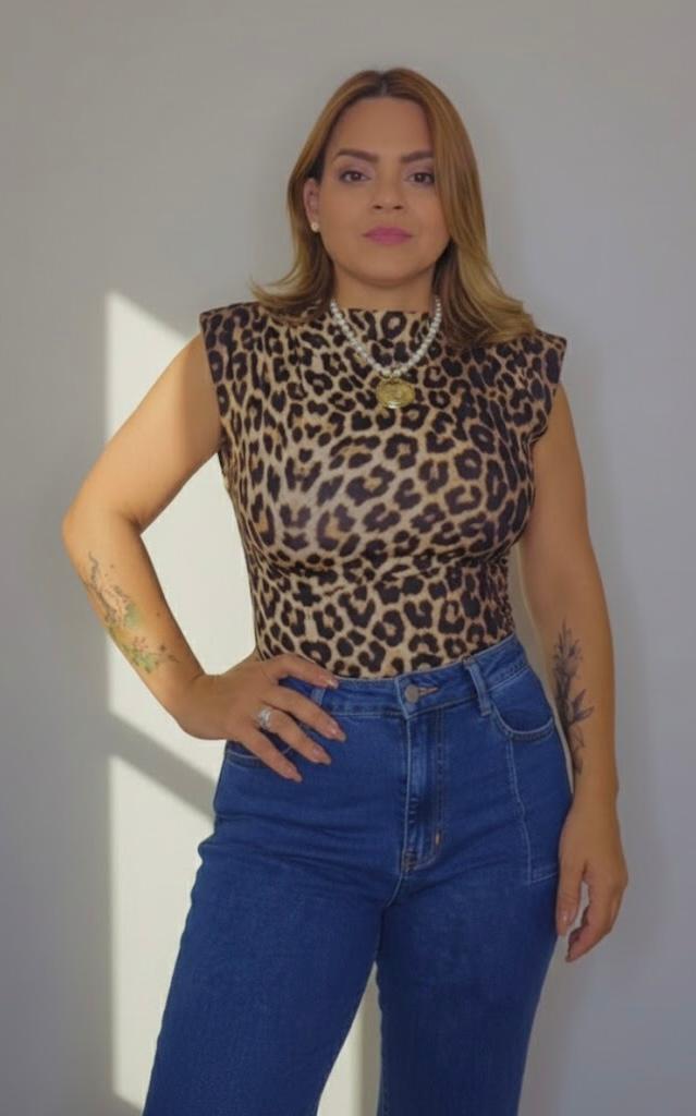 Blusa Animal Print Italy