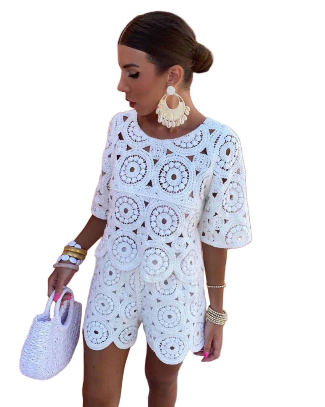 Set Short Pants Croché